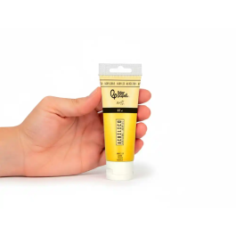 Liderpapel Pintura Acrílica Tubo de Plástico 60 ml Color Amarillo