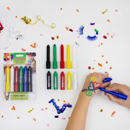 Alpino Maquillaje En Barra Fiesta Face Stick Pack De 6 Colores Surtidos