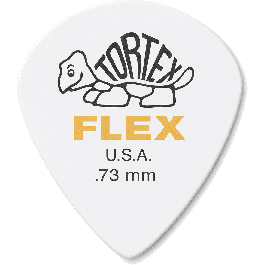 Dunlop Púas Tortex Flex Jazz III 0.73mm Pack 12 Unidades