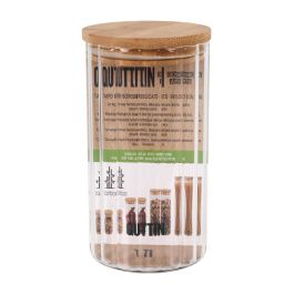 Tarro Boro Ottico Bamboo 9x16 cm - Quttin (12 Unidades) Tarro Boro Ottico Bamboo 9x16 cm - Quttin (12 Unidades)