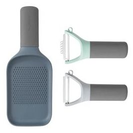 Berghoff 3950295 Set de 2 Peladores + Rallador Multiusos para Frutas y Verduras, Acero Inoxidable Precio: 18.58999956. SKU: B198C58HRY