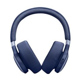 JBL Live 770NC Auriculares Bluetooth Over Ear con Cancelación Activa de Ruido (ANC), 50h Autonomía, Azul