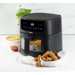 Freidora de aire caliente - DOMO - DO540FR - 6L - Pantalla digital - 8 programas - Deli-Fryer Freidora de aire caliente - DOMO - DO540FR - 6L - Pantalla digital - 8 programas - Deli-Fryer