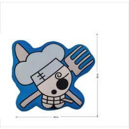 One Piece ONE3700891706827 Cojín 3D Skull Sanji - Microfibra 40 cm