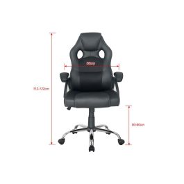 Silla Oficina Equip 651016 Negra Respaldo Silla Oficina Equip 651016 Negra Respaldo
