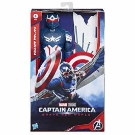 Figura Deluxe Capitán América Titan Hero F9301 Hasbro