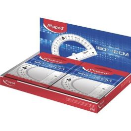 Maped Transportador 180º Base 12 cm Precio: 0.49999983. SKU: B18J5QQYLV