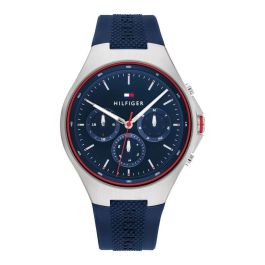 Reloj Hombre Tommy Hilfiger Plateado (Ø 44 mm) Precio: 204.49. SKU: B1KHH6T2EQ