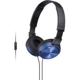 Sony Auricular de Diadema con Micrófono, Color Azul Precio: 15.68999982. SKU: S6501703