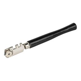 Wolfcraft 4108000 Cortador de vidrio estándar para cristales de 3-5mm, mango de madera lacada, rueda de corte intercambiable, incluye 6 ruedas de repuesto Precio: 3.95000023. SKU: S7917520
