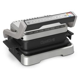 Tefal OptiGrill 4in1 GC774D10 Silver Parrilla Eléctrica Multifunción 9 Programas 2100W Acero Inoxidable
