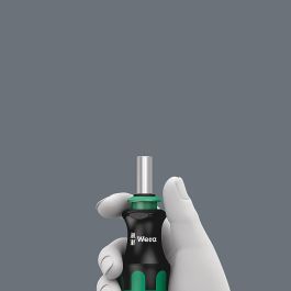 Wera 05134491001 Kraftform Kompakt 28 con Tasche - Destornillador Múltiple Plano con 6 Puntas Phillips, Pozidriv, Ranura y Portabrocas Magnético