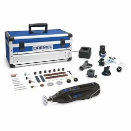 Herramienta multifunción inalámbrica Dremel 8260 de 12 V conectada (entregada con 65 accesorios + 5 adaptaciones)