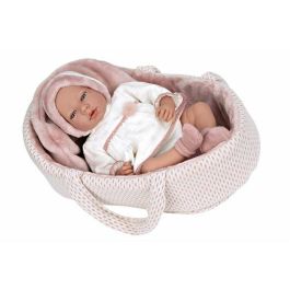 Muñeca elegance 40 cm andie rosa c/capazo c/mecamismo lloro try me Muñeca elegance 40 cm andie rosa c/capazo c/mecamismo lloro try me