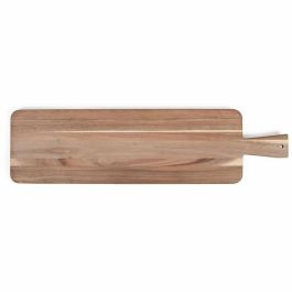 LIVOO MES151 - Tabla de Aperitivos Maxi de Madera de Acacia FSC 75x19.5 cm con Patas