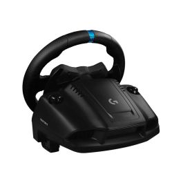 Logitech G923 Volante y Pedales para Carreras - Realismo sin Precedentes con Force Feedback
