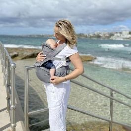 Dreambaby Portabebés Elevate DRE9312742424657 - 5 Posiciones de Porte, 0-36 Meses