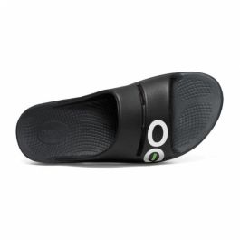 Chanclas para Hombre OOfos Recovery Ooahh Sport Negro XL