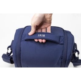 Milán Bolsa Isotérmica Porta Alimentos Serie 1918 Azul Marino Gran Capacidad 5L Interior Aislante Térmico Tejido Ripstop