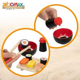 Juego de Madera Woomax Sushi 14 Piezas (6 Unidades) Juego de Madera Woomax Sushi 14 Piezas (6 Unidades)
