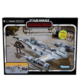 HASBRO Star Wars The Black Series The Mandalorian N-1 Starfighter con figura Mandalorian & Grogu, figura 9,5cm y accesorios Precio: 158.94999956. SKU: B1GTAXQYZT
