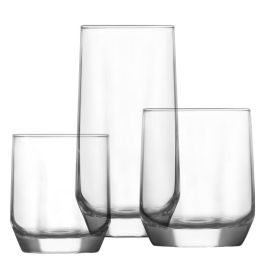 Set 18 Vasos Diamond 385/310/215 cc - LAV (2 Cajas) Set 18 Vasos Diamond 385/310/215 cc - LAV (2 Cajas)