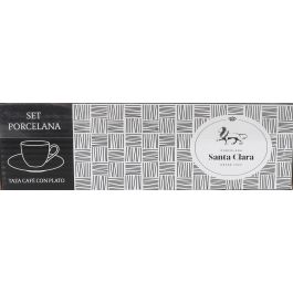 Set 2 Tazas Expresso 90 cc con Plato - Inde (6 Cajas) Set 2 Tazas Expresso 90 cc con Plato - Inde (6 Cajas)