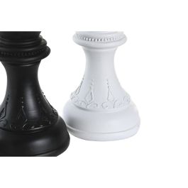 DKD Home Decor Set de Figuras Decorativas Modernas para Hogar Ajedrez Blanco Negro de Resina - Pack 4 Unidades, 12 x 25.5 x 12 cm DKD Home Decor Set de Figuras Decorativas Modernas para Hogar Ajedrez Blanco Negro de Resina - Pack 4 Unidades, 12 x 25.5 x 12 cm