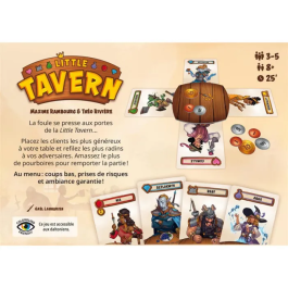 Ac-Déco Juegos de mesa Little Tavern Juegos de mesa familiares