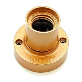 F-Line Portalámparas de Superficie E27 Dorado Plástico 4A 250V~ Ø67x57mm Precio: 1.68999974. SKU: B1E8ERFL3M