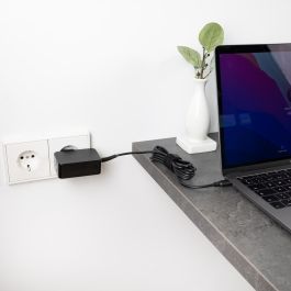 TOOQ Cargador portatil gan USB-C pd 45W, negro