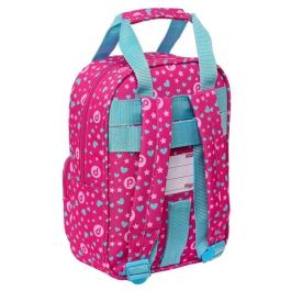 Mochila Escolar Pinypon Azul Rosa 20 x 28 x 8 cm Mochila Escolar Pinypon Azul Rosa 20 x 28 x 8 cm