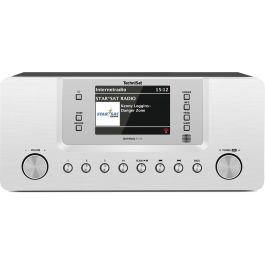 TechniSat 574 IR DigitRadio Radio Digital de Internet FM/DAB+ Plata