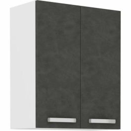 LASSEN Armario alto de almacenaje con puertas batientes Gris mate L 60 cm x P 31,6 cm x H 72 cm Precio: 93.68999992. SKU: B17ZQXLH9C