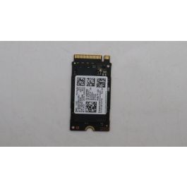 Lenovo M.2 2242 SSD with 512GB capacity, PCIe 4.0 x4 interface, NVMe, and OPAL security for enhanced data protection. Lenovo M.2 2242 SSD with 512GB capacity, PCIe 4.0 x4 interface, NVMe, and OPAL security for enhanced data protection.