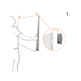 Pizarra Blanca Magnetica Nobo Infinity Modular Sin Marco 900 X 600 Mm