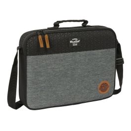 Cartera Escolar BlackFit8 Old school Negro Gris 38 x 28 x 6 cm Precio: 19.49999942. SKU: B1JY4FL65F