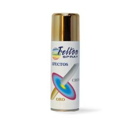 Felton Spray Pintura Oro Cromo 200ml, Acabado Profesional Brillo Metálico, Secado Rápido, Ideal para Muebles y Manualidades Precio: 9.78999989. SKU: B1CBVLFSVT