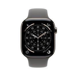 Apple Watch Series 11 GPS/Cellular 42mm Titanio Natural Correa Deportiva Negra (S/M) Precio: 849.8900003. SKU: B1EP7K28MH