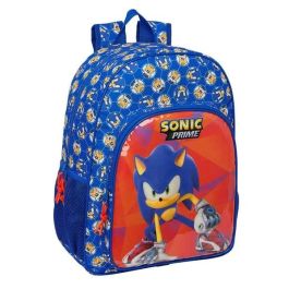 Mochila Escolar Sonic Prime Azul 33 x 42 x 14 cm Precio: 23.50000048. SKU: B1AAVP9SGV