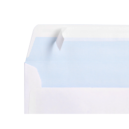 Liderpapel Sobre Blanco C6 114x162 mm Tira Silicona Caja 500 Unidades