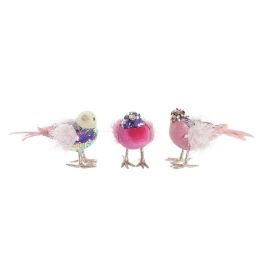 Figura Navidad Moderna DKD Home Decor Rosa Fucsia 8 x 13 x 18 cm (3 Unidades) Precio: 21.49999995. SKU: B14J2TJGRV