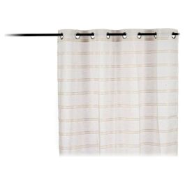 Cortina Visillo Rayas Beige 140X260 Cm Giftdecor (6 Unidades) Precio: 67.50000004. SKU: S3608527