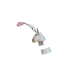 Mr. Wonderful Memoria USB 32GB Unicornio Llavero Pendrive Compatible con USB C
