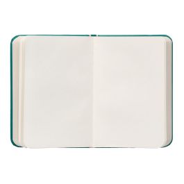 Cuaderno Con Gomilla Antartik Notes Tapa Dura A7 Hojas Lisas Verde Aguamarina 80 Hojas 80 gr Fsc