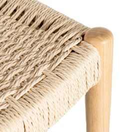 Silla Natural-Beige Madera 53 X 55 X 82 cm