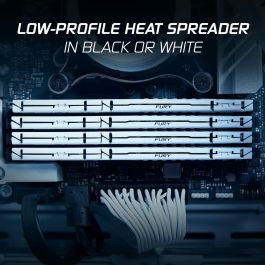 Kingston FURY Beast White EXPO 64GB (2x32GB) DDR5 6400MT/s CL32 DIMM Kit para PC Blanco