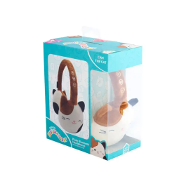 Wondee Auriculares de Peluche Bluetooth Squishmallows Cam para Niños de 5 a 15 Años