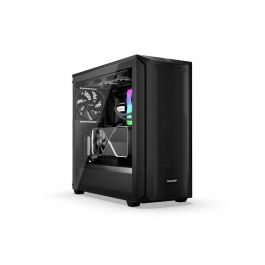 be quiet! Shadow Base 800 Black Midi Tower PC, ATX, EATX, micro ATX, Mini-ITX, Cristal Templado, Acero, ABS