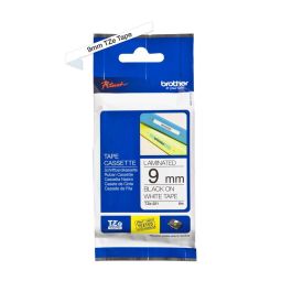 Brother Cinta Rotuladora Laminada Texto Negro Sobre Blanco 9 mmx8M Precio: 12.50000059. SKU: S8402421